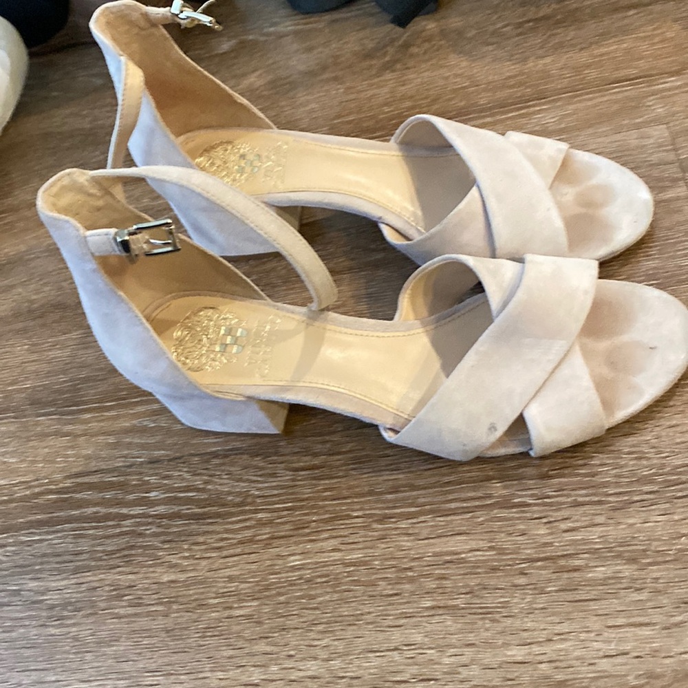 Vince Camuto block heeled sandals size 8